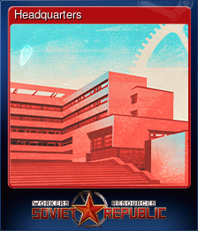 Series 1 - Card 5 of 12 - Headquarters