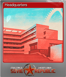 Series 1 - Card 5 of 12 - Headquarters