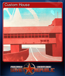 Series 1 - Card 4 of 12 - Custom House