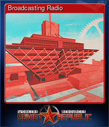 Series 1 - Card 1 of 12 - Broadcasting Radio