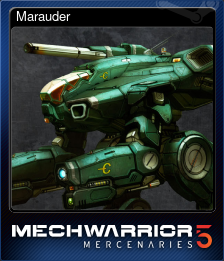 Series 1 - Card 7 of 10 - Marauder