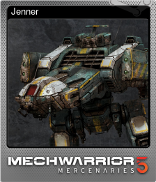 Series 1 - Card 1 of 10 - Jenner