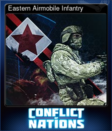 Series 1 - Card 9 of 9 - Eastern Airmobile Infantry