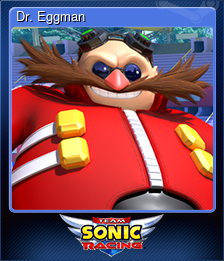 Series 1 - Card 3 of 6 - Dr. Eggman