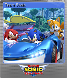 Series 1 - Card 6 of 6 - Team Sonic