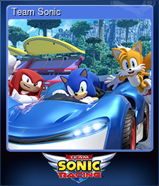 Series 1 - Card 6 of 6 - Team Sonic