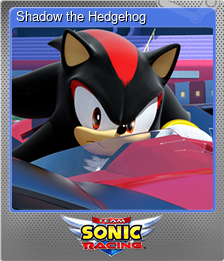 Series 1 - Card 2 of 6 - Shadow the Hedgehog