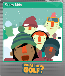 Series 1 - Card 10 of 15 - Snow kids