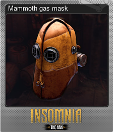 Series 1 - Card 3 of 14 - Mammoth gas mask