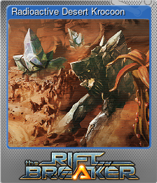 Series 1 - Card 3 of 13 - Radioactive Desert Krocoon