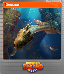 Series 1 - Card 2 of 6 - Dinosaur