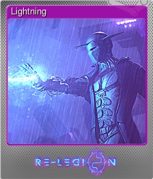 Series 1 - Card 8 of 9 - Lightning