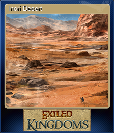 Series 1 - Card 5 of 6 - Inori Desert