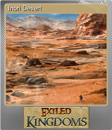 Series 1 - Card 5 of 6 - Inori Desert