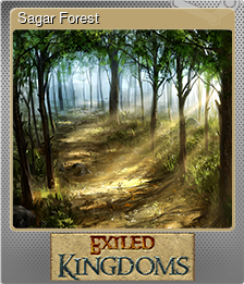 Series 1 - Card 4 of 6 - Sagar Forest
