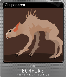 Series 1 - Card 4 of 12 - Chupacabra