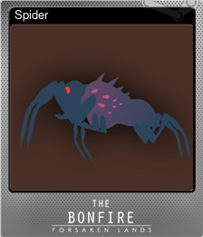 Series 1 - Card 6 of 12 - Spider