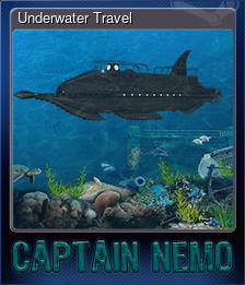 Series 1 - Card 5 of 6 - Underwater Travel
