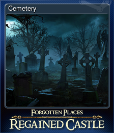 Series 1 - Card 3 of 12 - Cemetery
