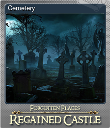 Series 1 - Card 3 of 12 - Cemetery