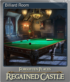 Series 1 - Card 1 of 12 - Billiard Room