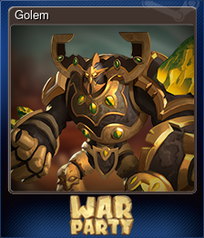 Series 1 - Card 2 of 6 - Golem