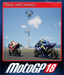 Series 1 - Card 5 of 6 - Rossi and Lorenzo