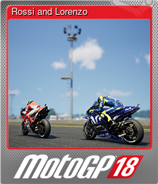 Series 1 - Card 5 of 6 - Rossi and Lorenzo
