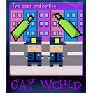 Two cops and bottles