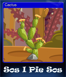 Series 1 - Card 3 of 5 - Cactus