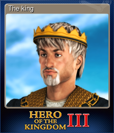 Series 1 - Card 4 of 5 - The king