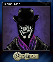 Series 1 - Card 4 of 15 - Dismal Man