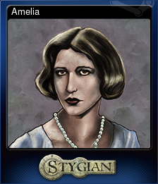 Series 1 - Card 1 of 15 - Amelia