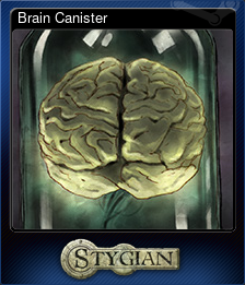 Series 1 - Card 2 of 15 - Brain Canister