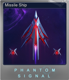Series 1 - Card 2 of 7 - Missile Ship