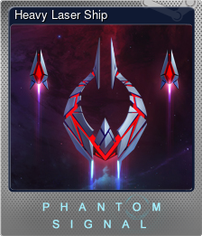 Series 1 - Card 1 of 7 - Heavy Laser Ship