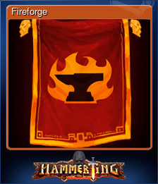 Series 1 - Card 3 of 9 - Fireforge