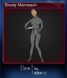 Series 1 - Card 2 of 8 - Bloody Mannequin