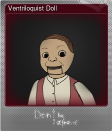 Series 1 - Card 7 of 8 - Ventriloquist Doll
