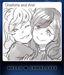 Series 1 - Card 6 of 6 - Charlotte and Anri