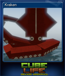 Series 1 - Card 7 of 9 - Kraken