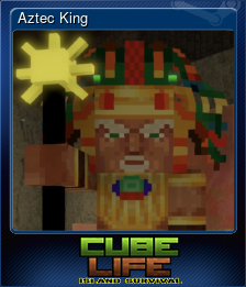 Series 1 - Card 1 of 9 - Aztec King