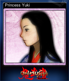 Series 1 - Card 3 of 7 - Princess Yuki