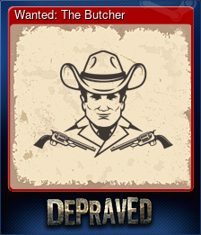 Series 1 - Card 4 of 9 - Wanted: The Butcher