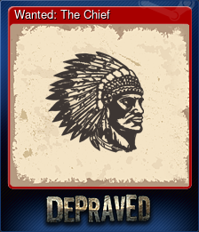 Series 1 - Card 8 of 9 - Wanted: The Chief