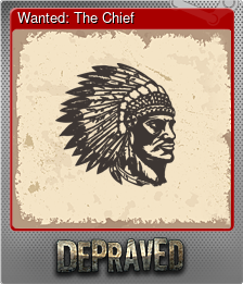 Series 1 - Card 8 of 9 - Wanted: The Chief