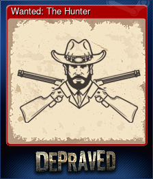 Series 1 - Card 3 of 9 - Wanted: The Hunter