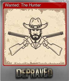 Series 1 - Card 3 of 9 - Wanted: The Hunter