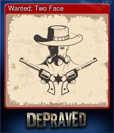 Series 1 - Card 2 of 9 - Wanted: Two Face