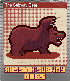 Series 1 - Card 5 of 5 - The Subway Bear